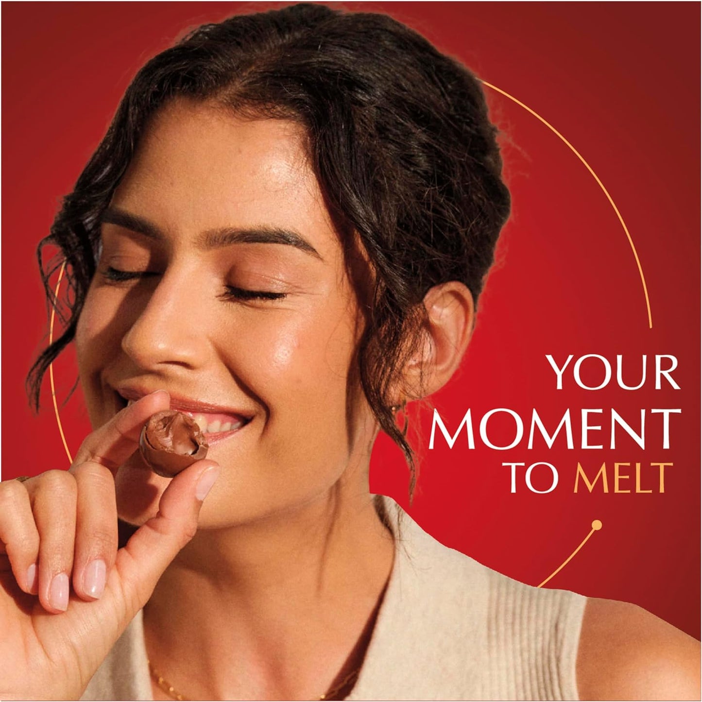 LINDOR Milk Chocolate Candy Truffles with Smooth, Melting Truffle Center, Chocolate for Holidays, 25.4 Oz., 60 Count