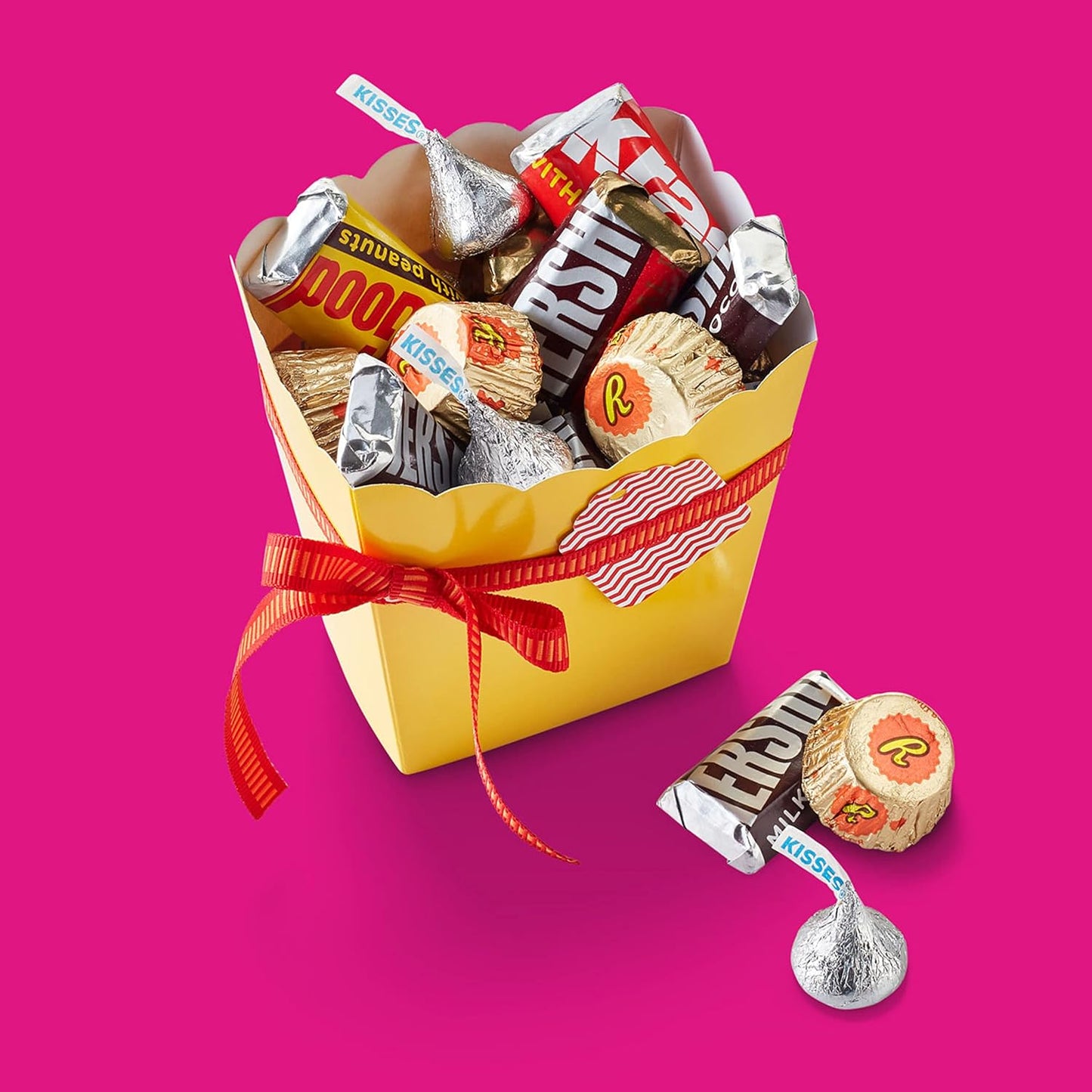 and REESE'S Assorted Chocolate Flavored Candy Party Pack, 35 Oz