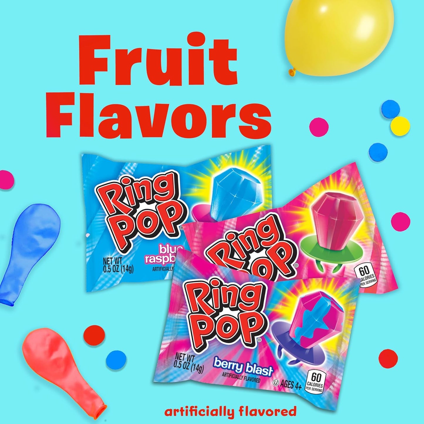 Lollipops - Bulk Candy Individually Wrapped Suckers Variety Party Pack- 20 Count W/ Assorted Flavors - Hard Candy for Party Favors, Kids & Goodie Bags