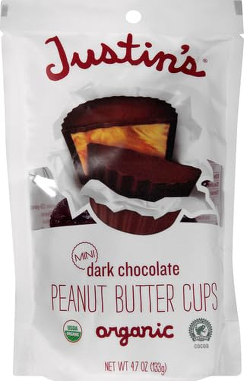 , Mini Dark Chocolate Peanut Butter Cups, 4.7 Oz