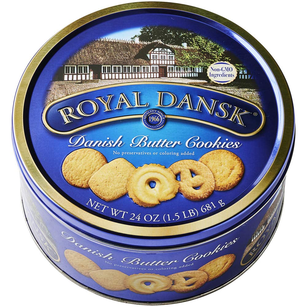 Danish Butter Cookies, 24 Oz. (Pack of 1)