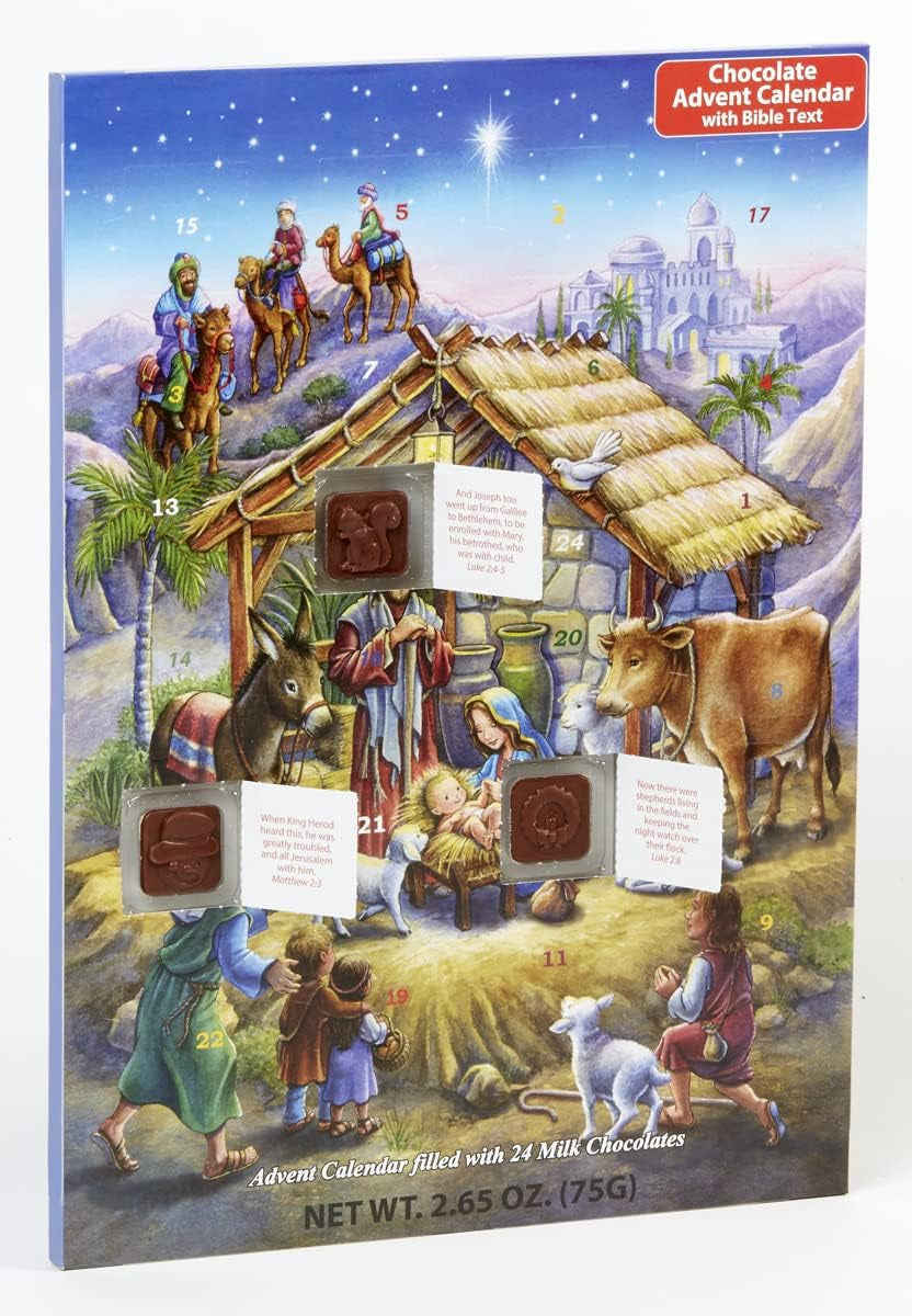 Peaceful Prince Chocolate Advent Calendar, 2.65 Oz