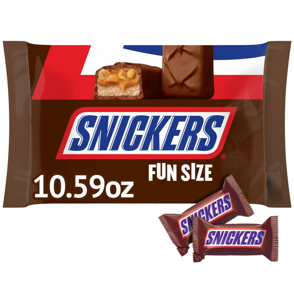 Original Chocolate Candy Bars, Fun Size, Halloween Candy, 10.59 Oz Bag