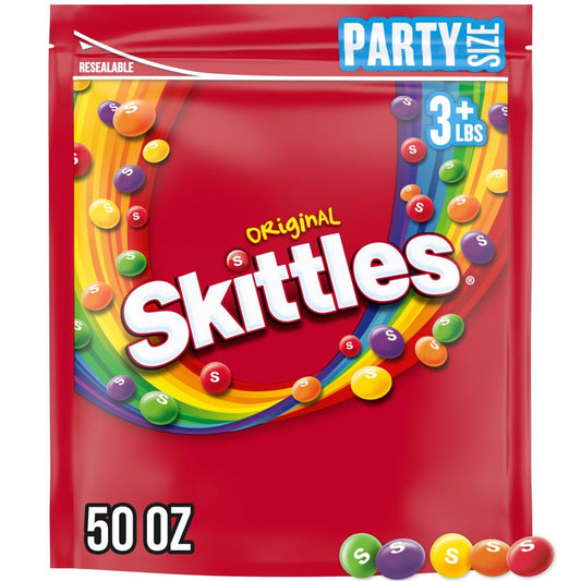 Original Summer Chewy Candy, Party Size, 50 Oz Resealable Bulk Candy Bag