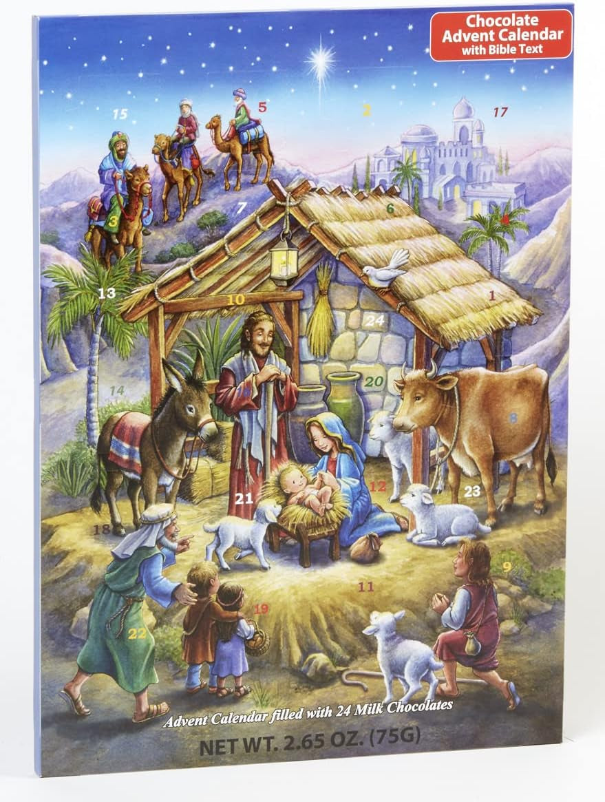Peaceful Prince Chocolate Advent Calendar, 2.65 Oz