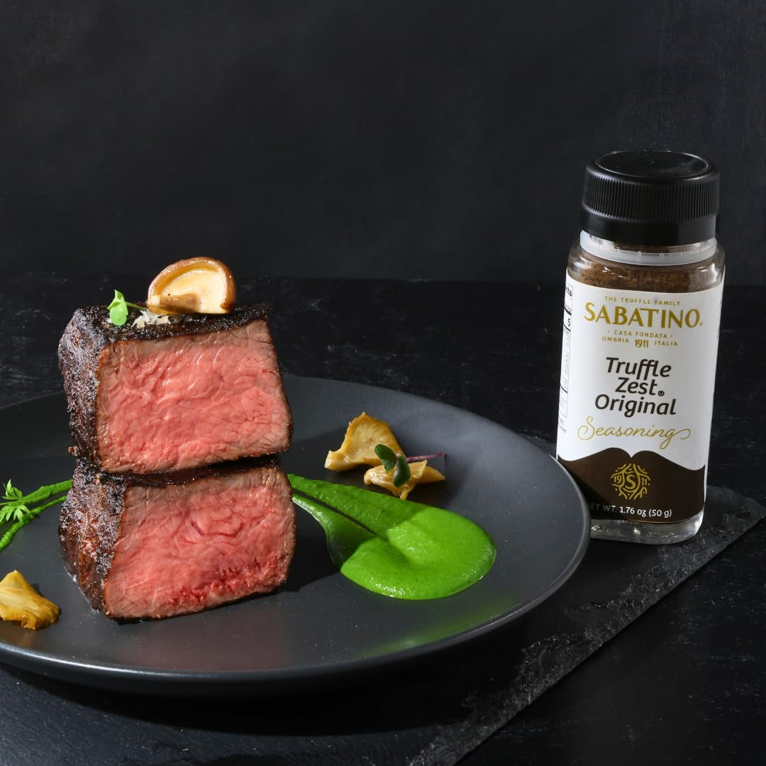 Truffle Zest Seasoning, the Original All Purpose Gourmet Truffle Powder, Plant Based, Vegan and Vegetarian Friendly, Low Carb, 1.76 Oz …