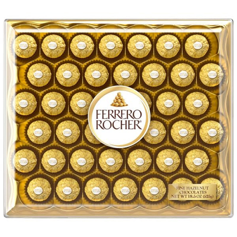 , 42 Count, Premium Milk Chocolate Hazelnut, Chocolates for Gifting, 18.5 Oz