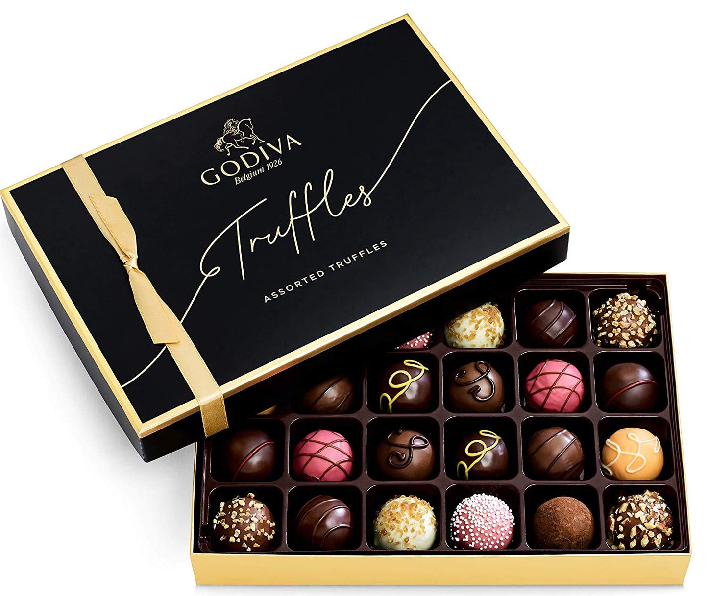 , Signature Truffles Assorted Chocolate Gift Box 24Ct, 1 Ounces